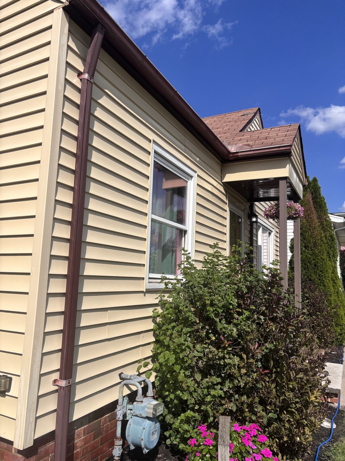 Clean house siding and windows